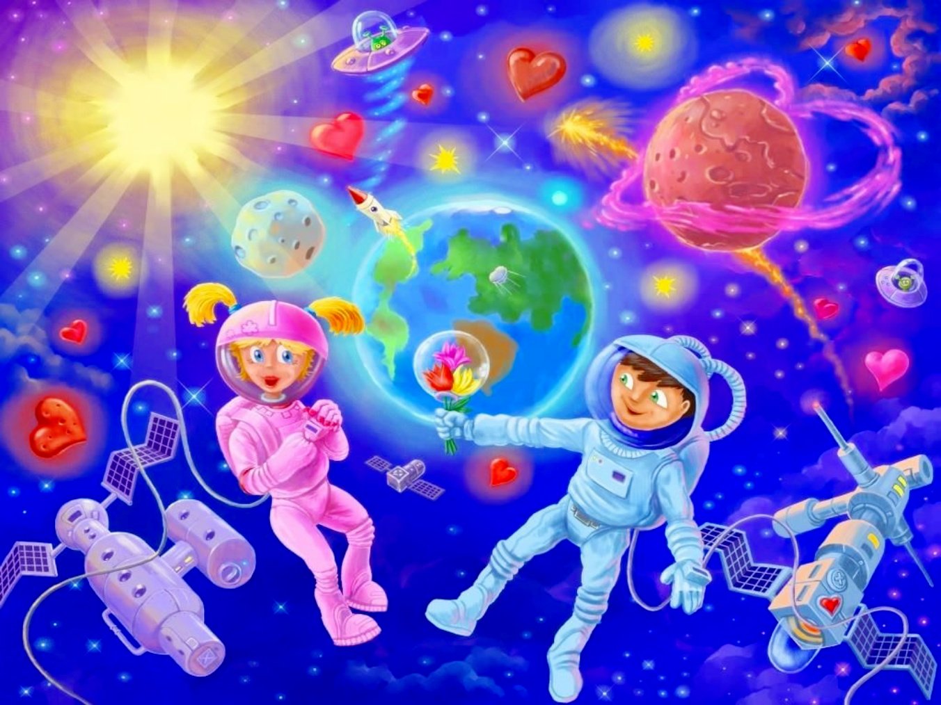 Космос для детей дошкольного возраста