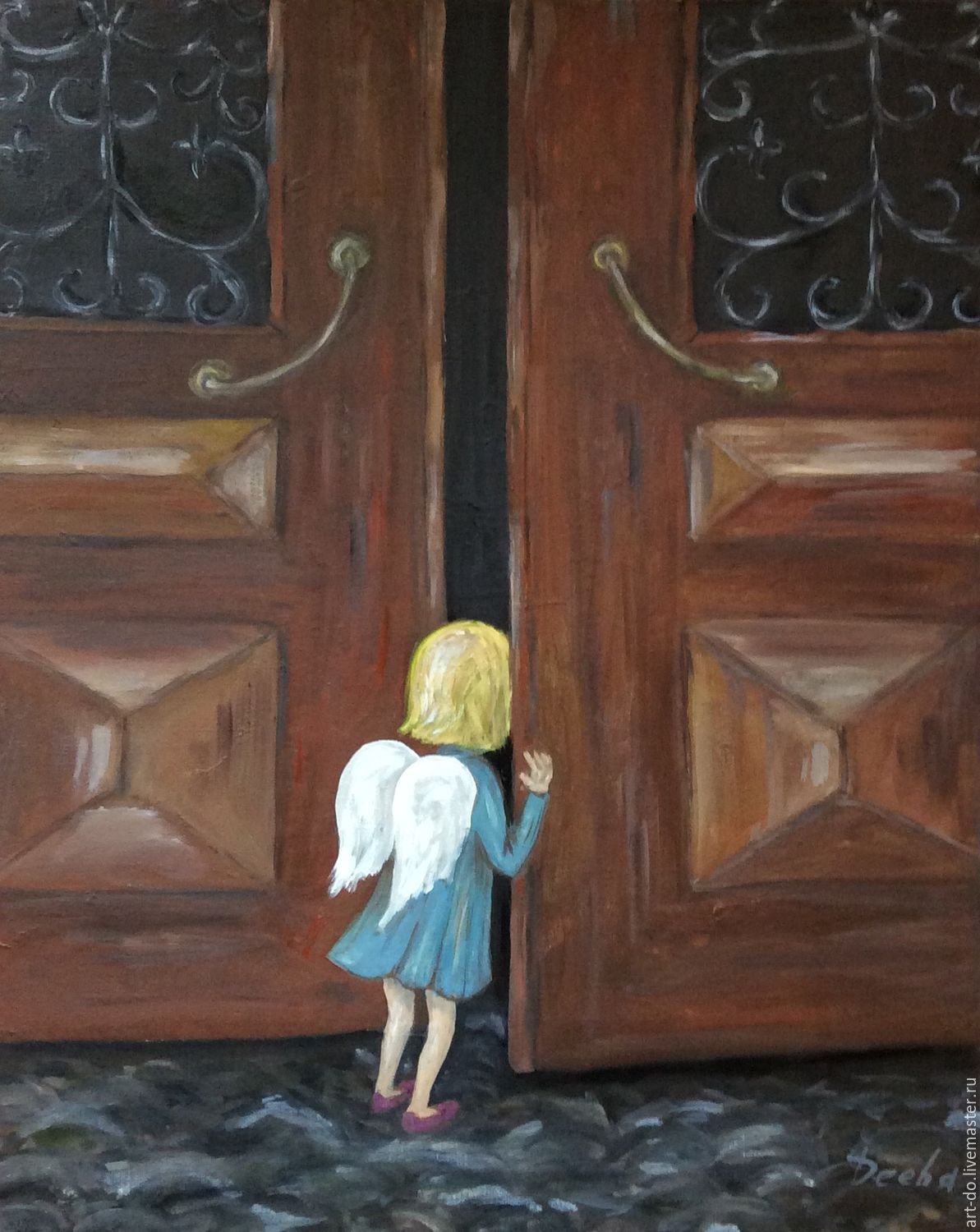 Нино Чакветадзе ангел у двери
