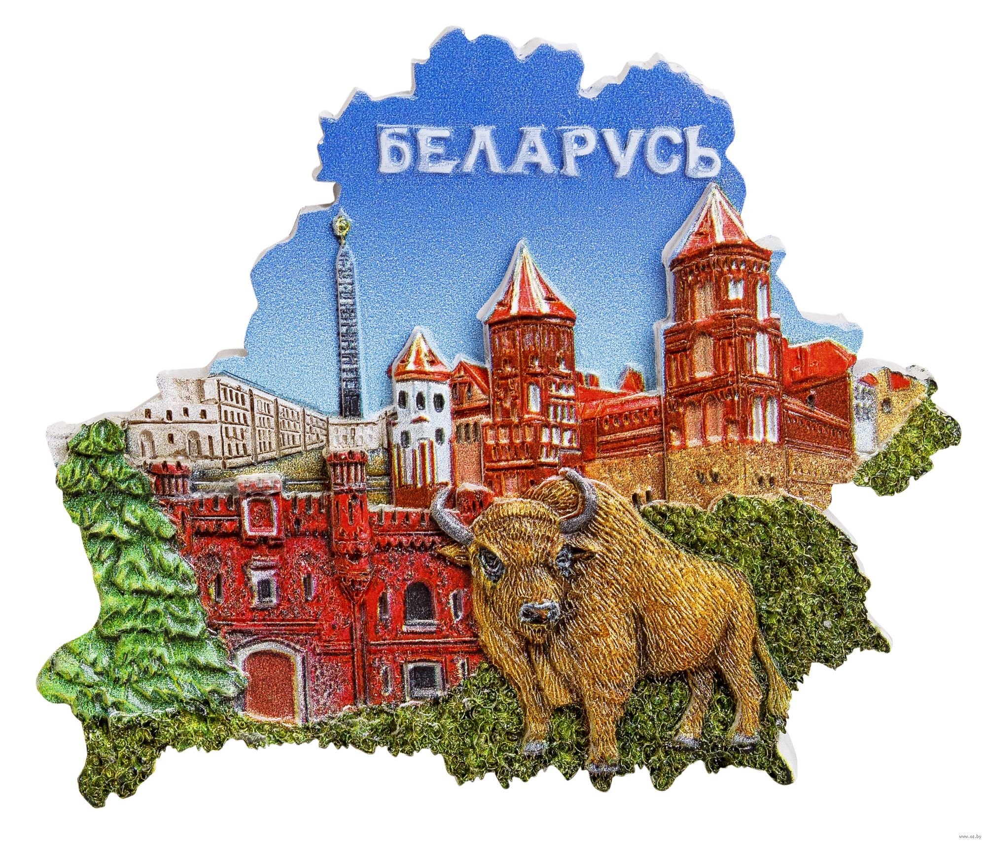 Магнитики сувениры Белоруссии