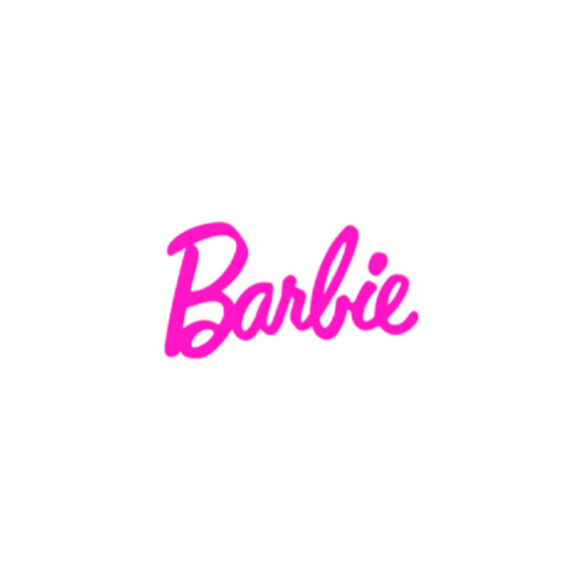 Маленькая надпись Барби