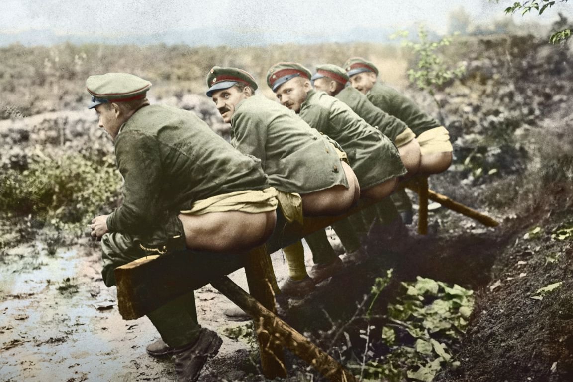 Вторая мировая русские солдаты в цвете