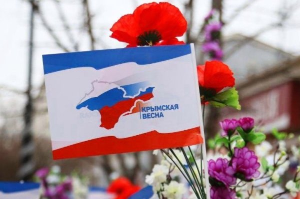Плакат Крым и Россия