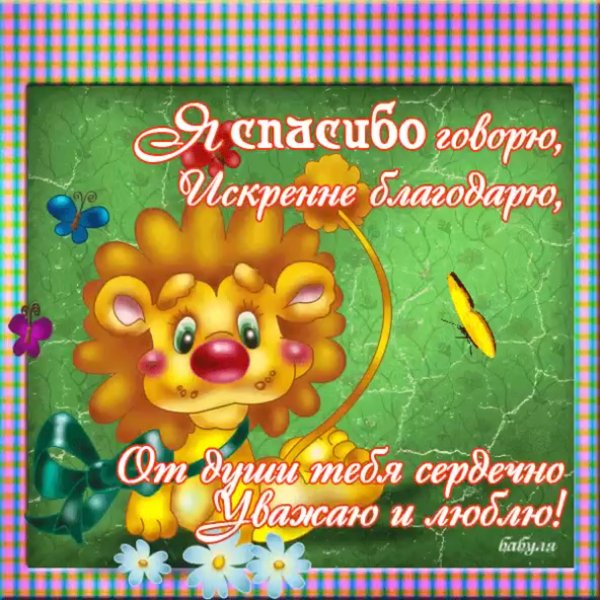 Спасибоза поздравленич