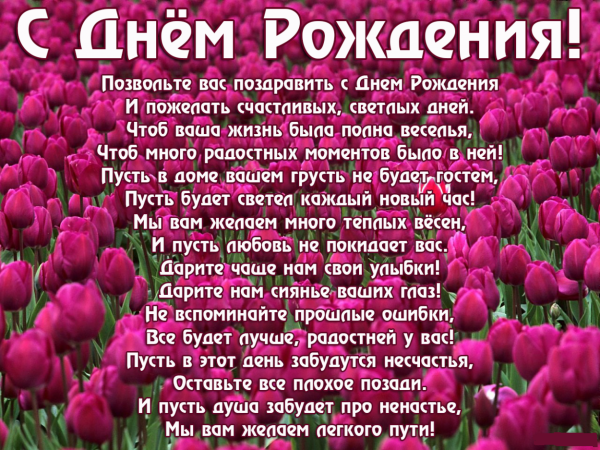 Цветы поздравления