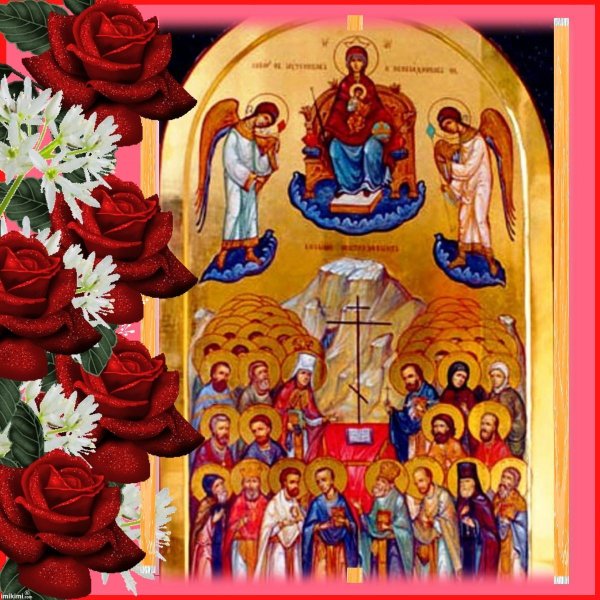 Собор новомучеников и исповедников церкви русской икона