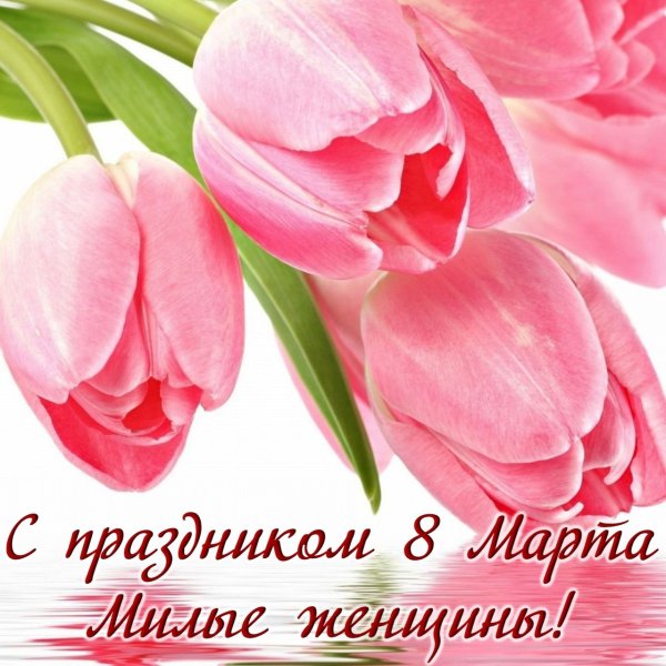 К празднику. 8 Марта