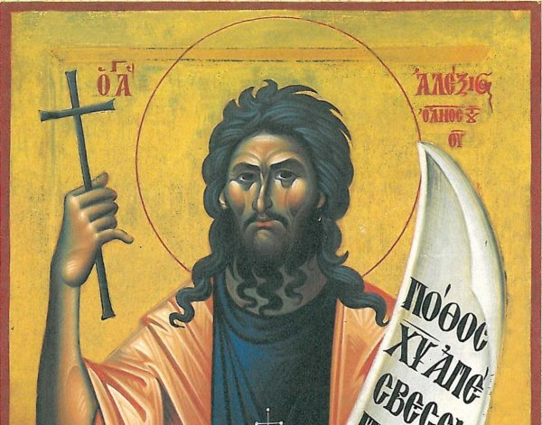 Алексей человек Божий икона греческого письма