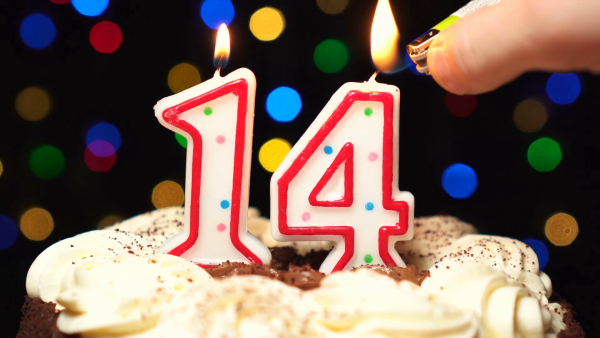 С днём рождения 14 лет мальчику
