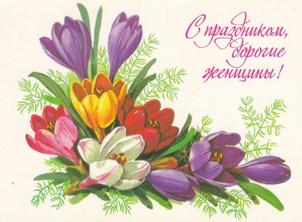 С международным женским днем 8 марта
