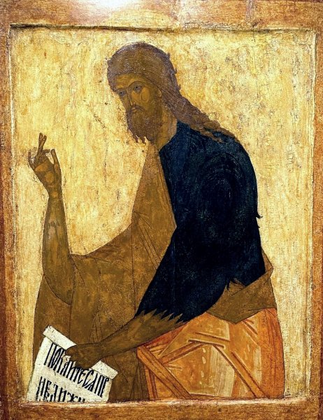 Усекновение главы Иоанна Предтечи икона