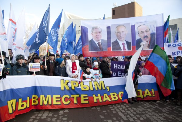 Воссоединение Крыма и России Крымская Весна