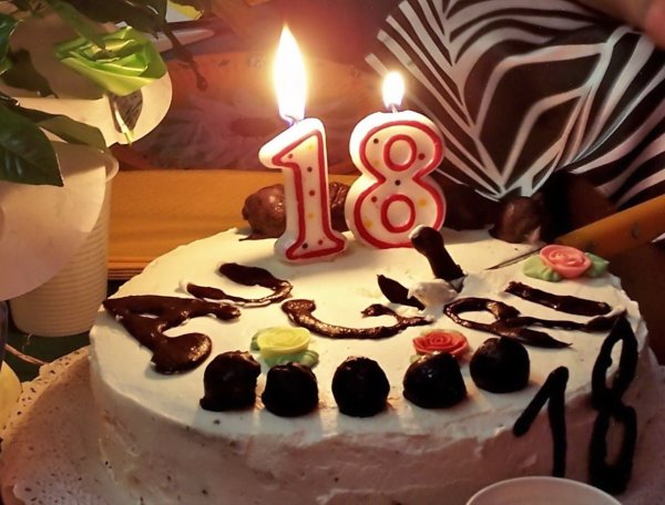 18 Лет открытка