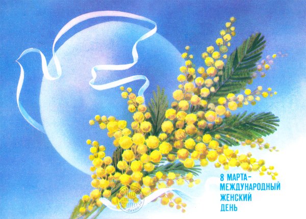 Мимоза символ весны