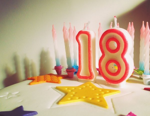 18 Лет открытка