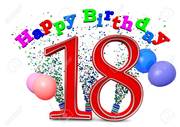 С 18 летием парню