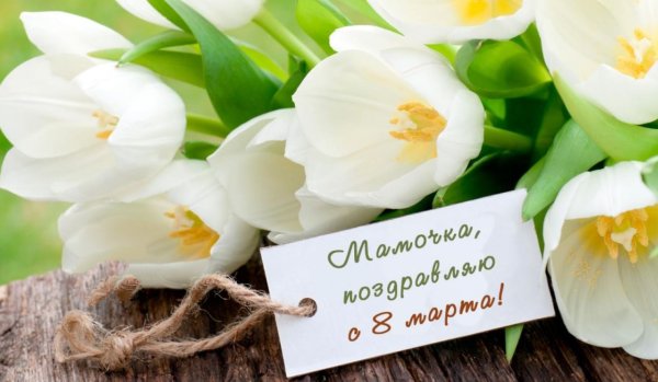 Поздравление с 8 марта ъ