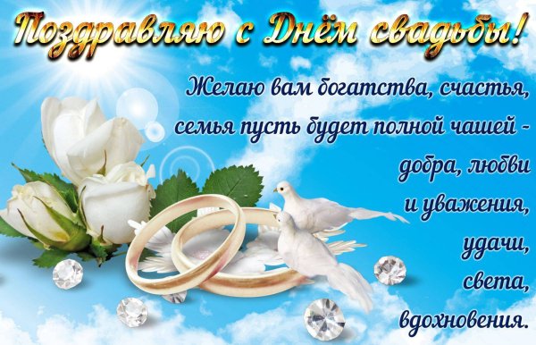 Поздравлениеисо свадьбой