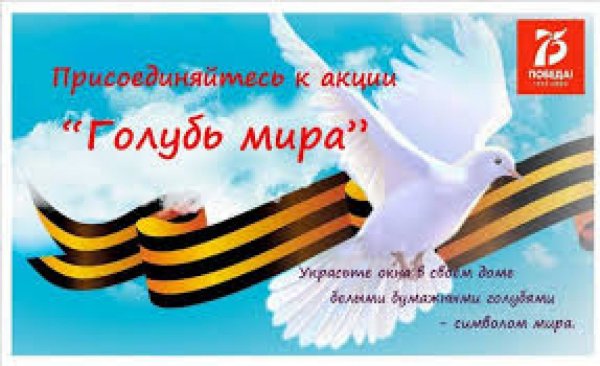 Акция голубь мира