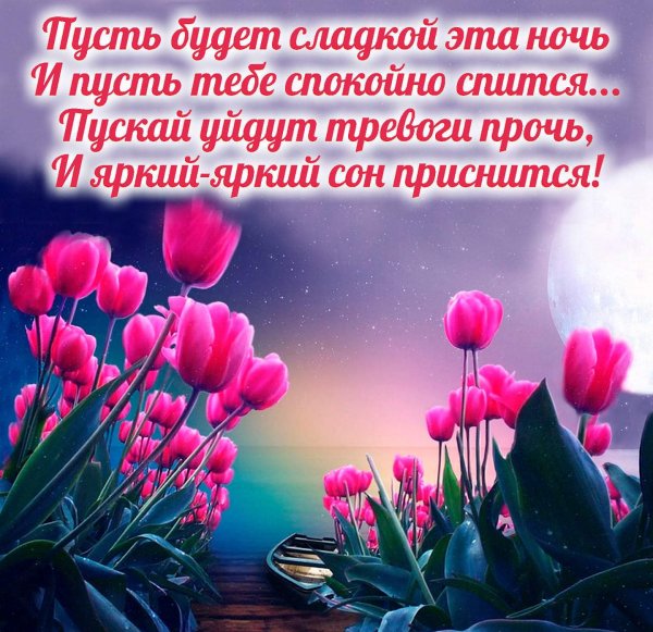 Спокойной весенней ночи