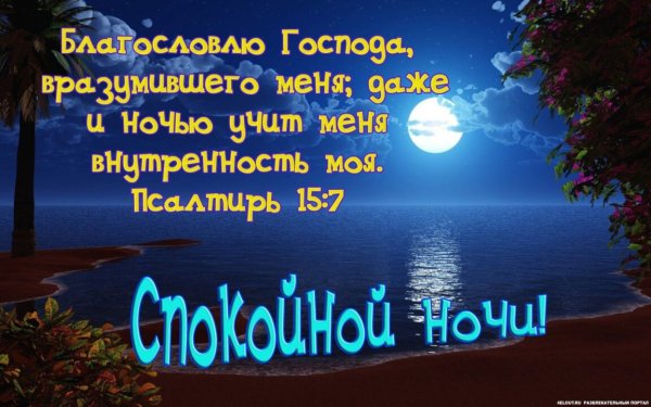 Доброй вам ночи
