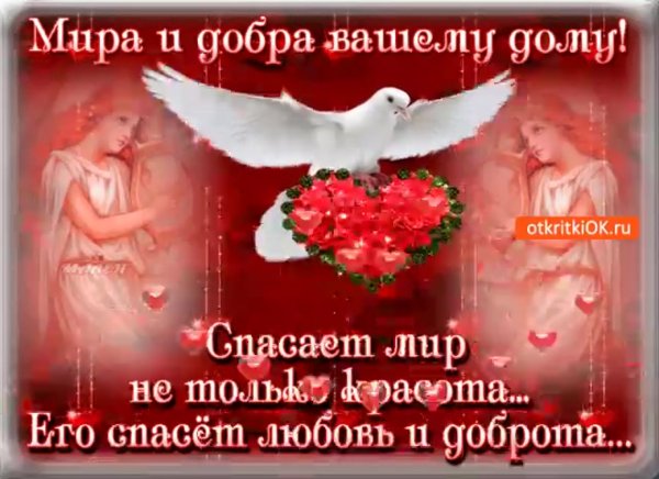 Мира и добра вашему дому
