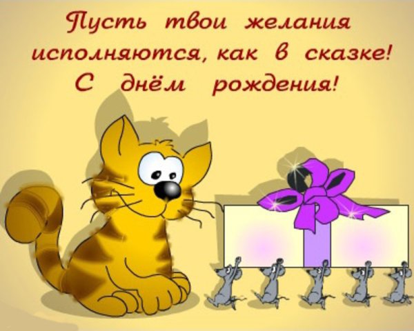 Прикольные пожелания на день рождения