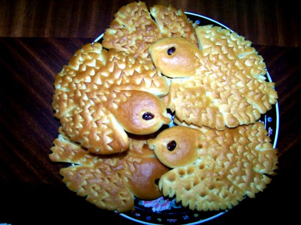 Жаворонки из теста