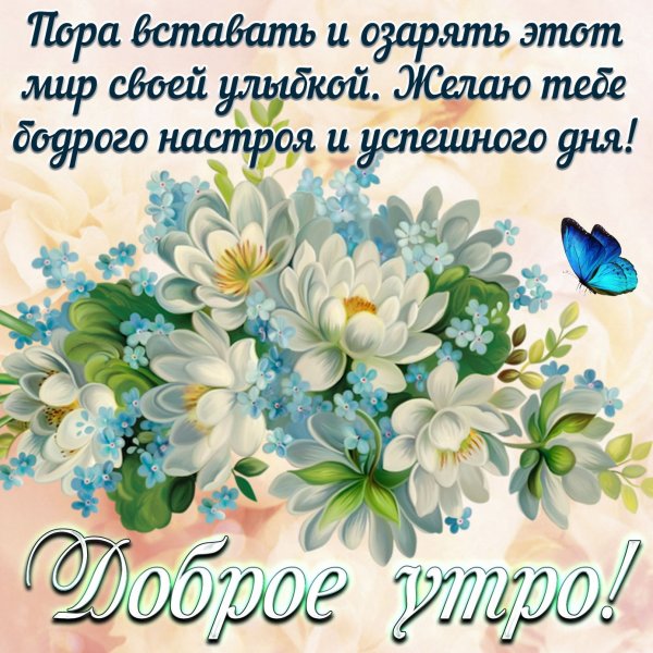 Пожелания счастья и добра с утра