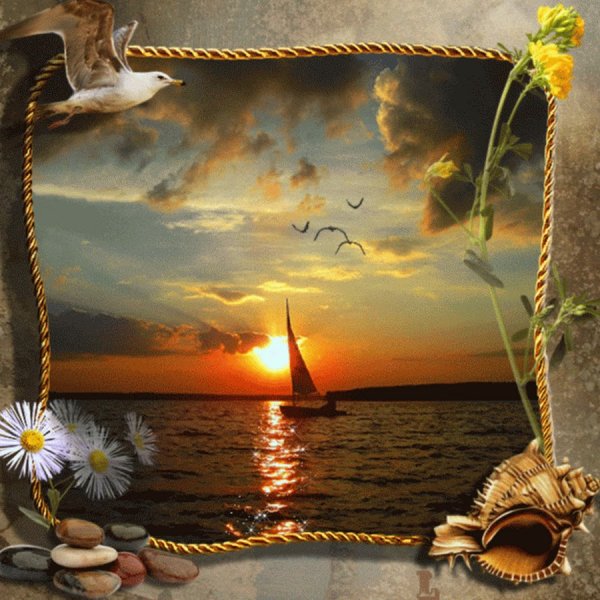 Открытка с днем рождения природа