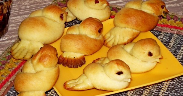 Жаворонки из теста