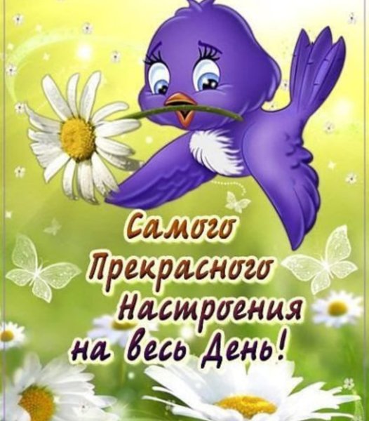 Прекрасного настроения на весь день