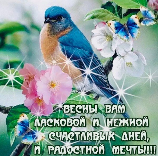 Добрые весенние пожелания