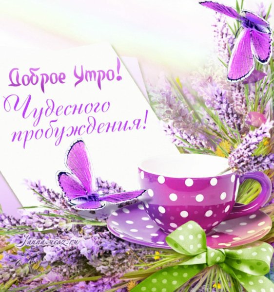 С добрым весенним утром