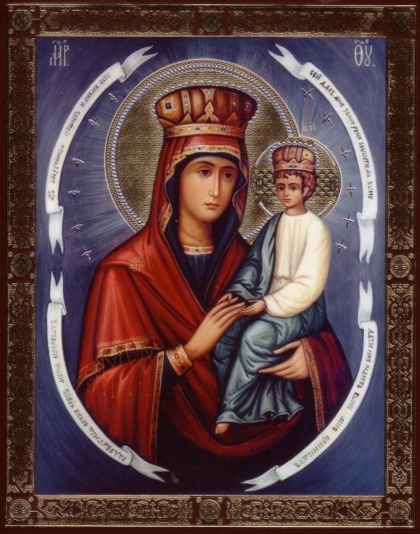 Икона Богородицы Споручница грешных