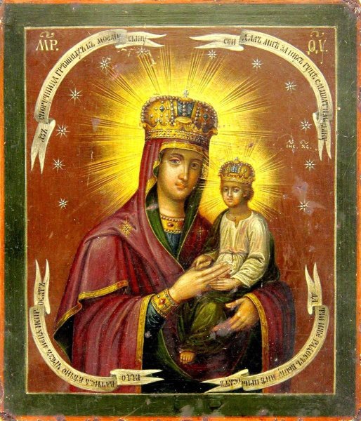 Споручница грешных икона Божией матери