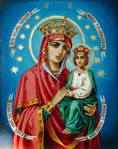 Божья Матерь Споручница грешных STL