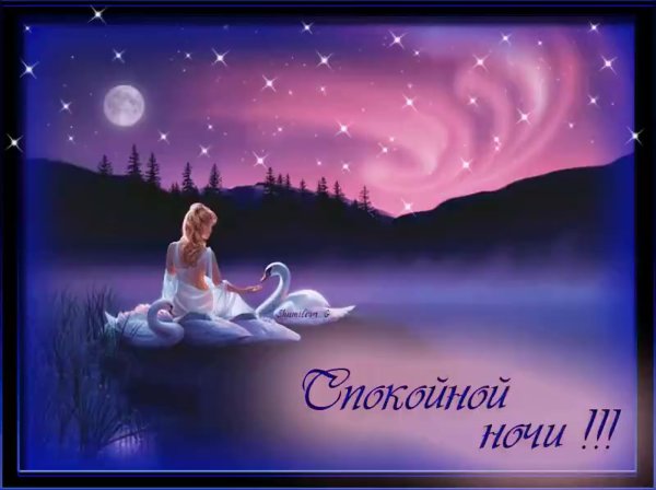 Пожелания спокойной ночи и сладких снов