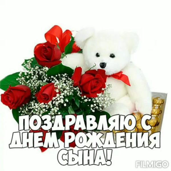 С днём рождения сына