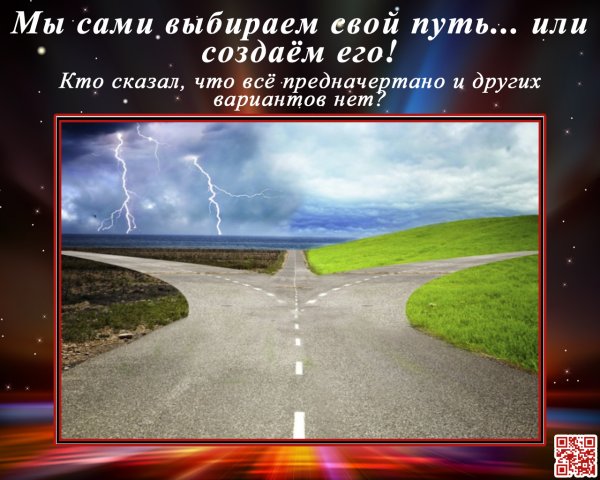 Каждый выбирает свой жизненный путь