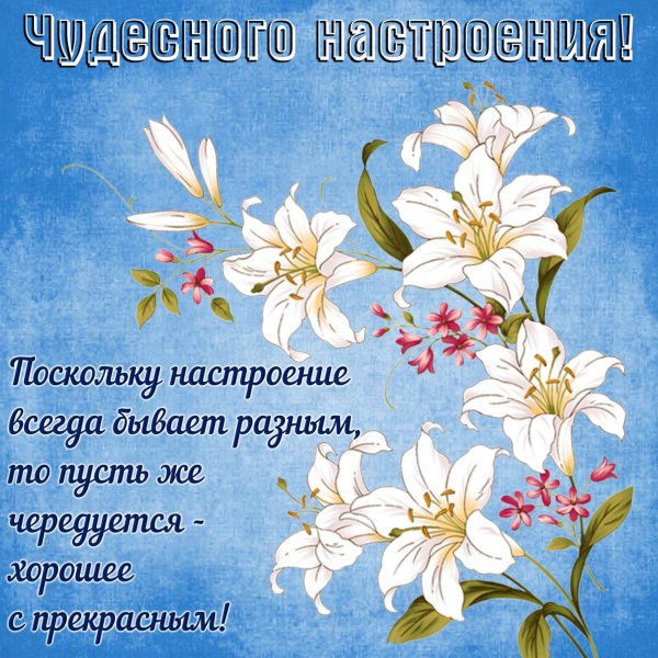 Поздравления с хорошим настроением
