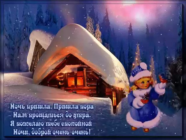 Спокойной зимней ночи