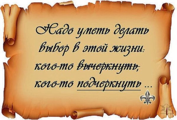 Мудрые высказывания