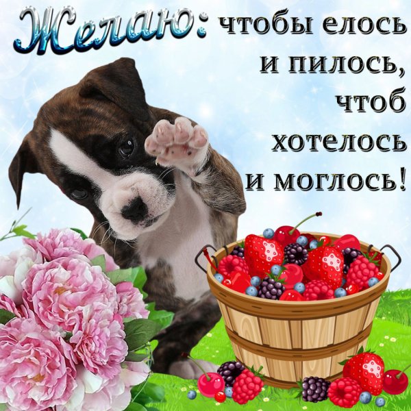 Чтоб хотелось и моглось поздравление