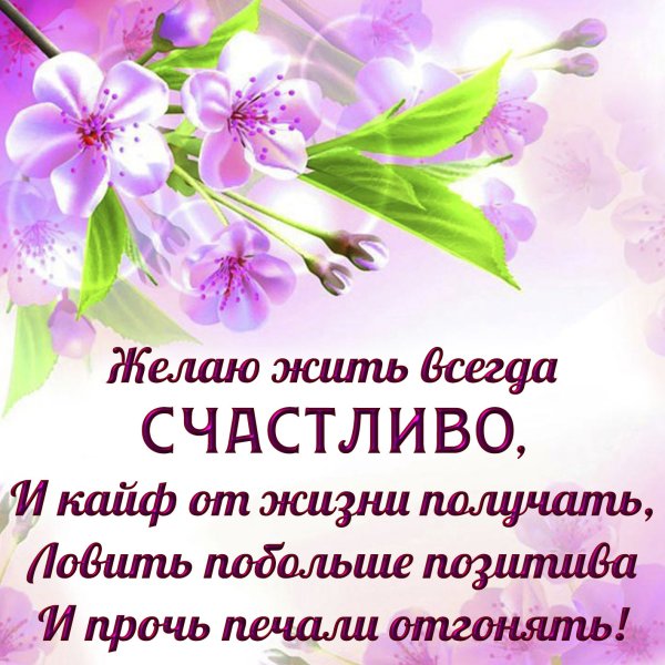 Красивые поздравления счастья