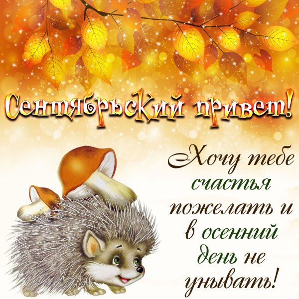 Добрые осенние пожелания