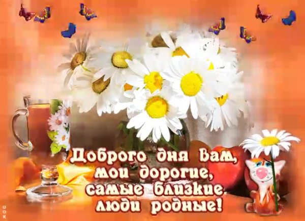 Пожелания доброго дня родным и близким