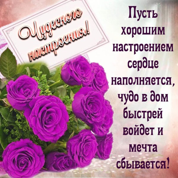 Поздравления с хорошим нас