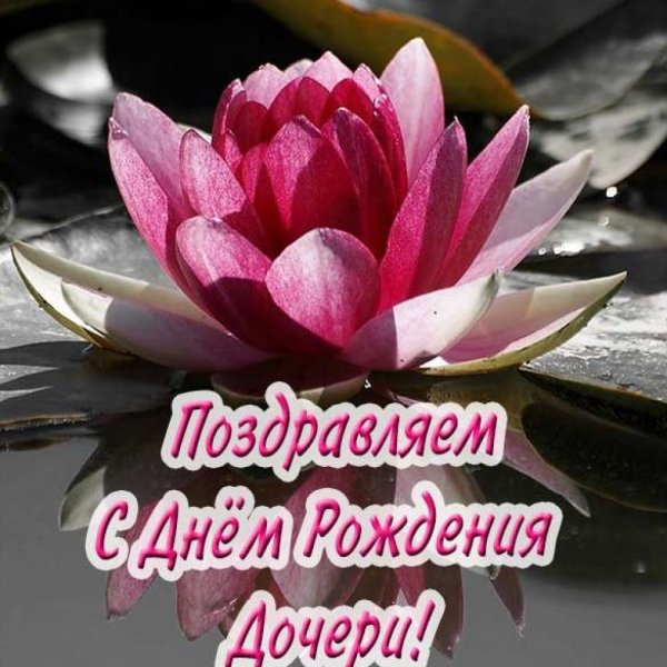 С днём рождения дочери