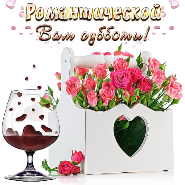 Открытка отличной субботы