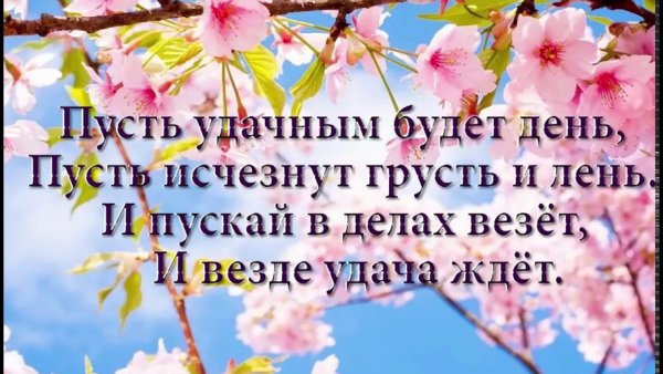 Пожелания доброго дня